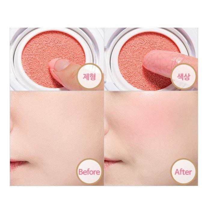 Phấn má hồng TheFaceShops Moisture Cushion Blusher - Hanzy Store