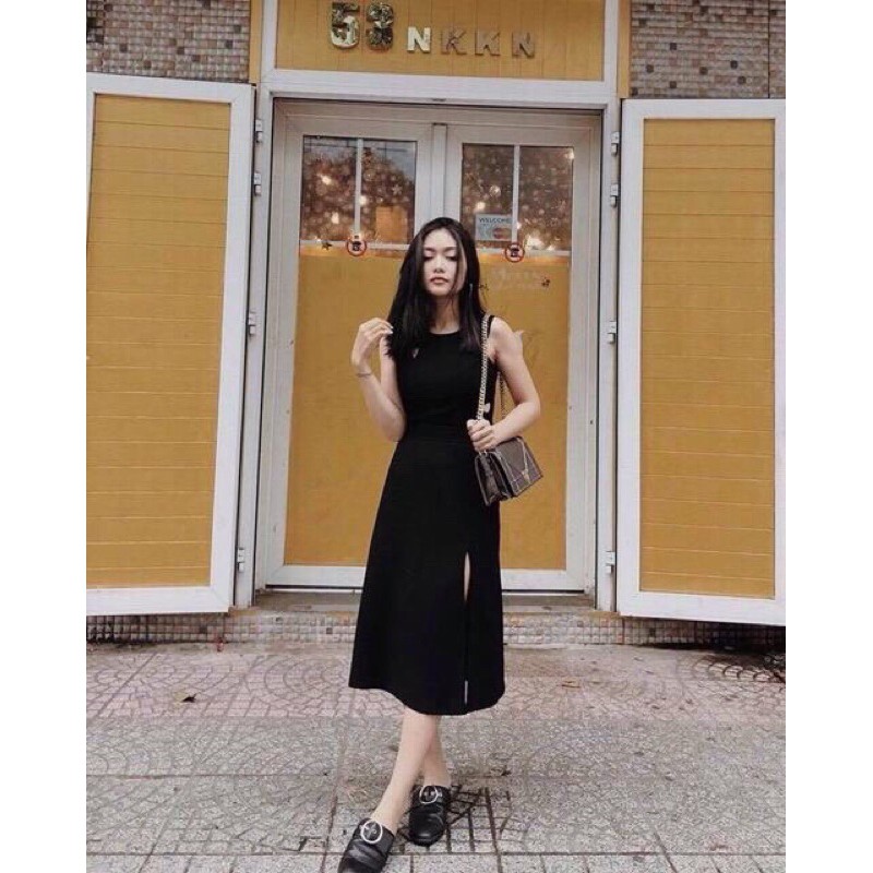 [Video/Ảnh thật] Chân váy xẻ tà umi, có lót trong | BigBuy360 - bigbuy360.vn