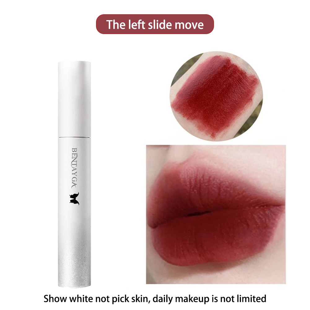 [Hàng mới về] Son Kem Lì Mịn Mượt Như Nhung Và Không Vây Dính In Hình Bướm Đẹp Mắt