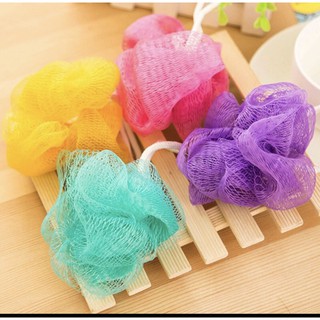 Bông tắm dạng tròn mềm mịn