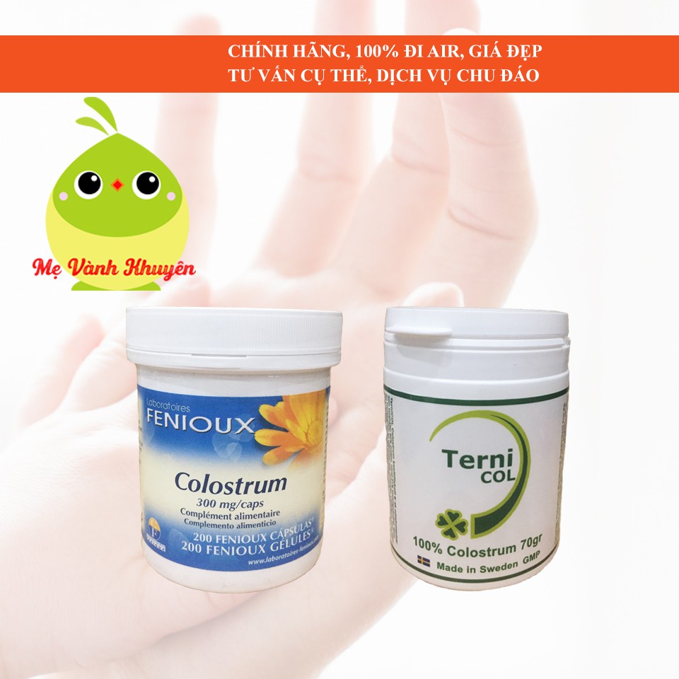 Sữa non Ternicol 100% Colostrum, Thụy Điển (70g dạng bột)