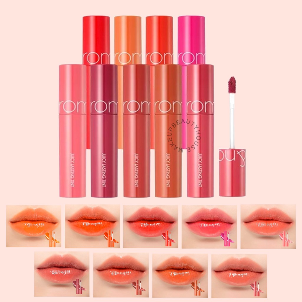 (hàng Mới Về) Son Tint Rom & Nd / Romand Juicy Lâu Trôi