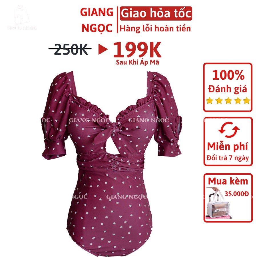 Bikini đi biển liền thân big size cao cấp che bụng đủ size hottrend hè 2020
