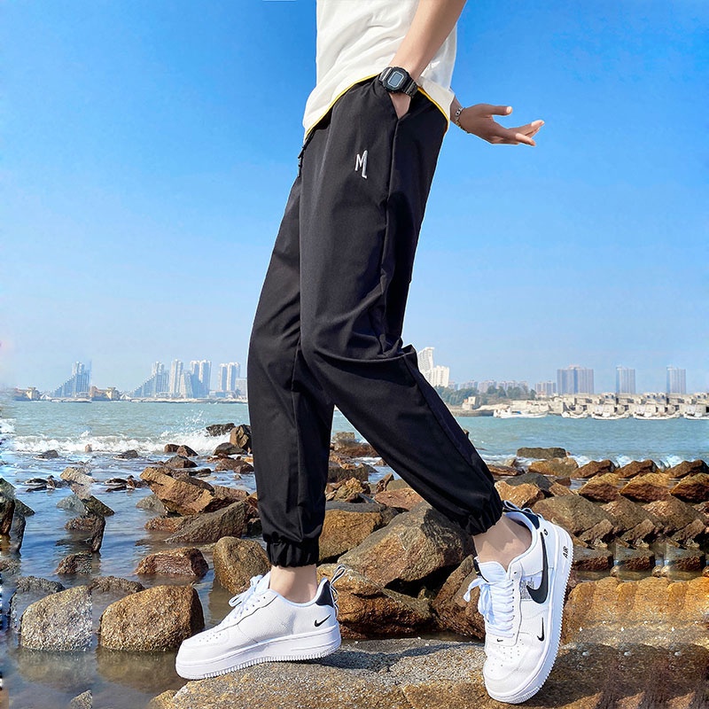 Quần Dài Thể Thao Phong Cách Hàn Quốc Thời Trang Cho Nam