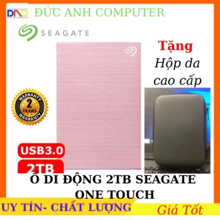 Ổ Cứng Di Động HDD Seagate One Touch 2TB 2.5" USB 3.0 >> TẶNG HỘP NHỰA CAO CẤP  >> + Phục Hồi Dữ Liệu Rescue