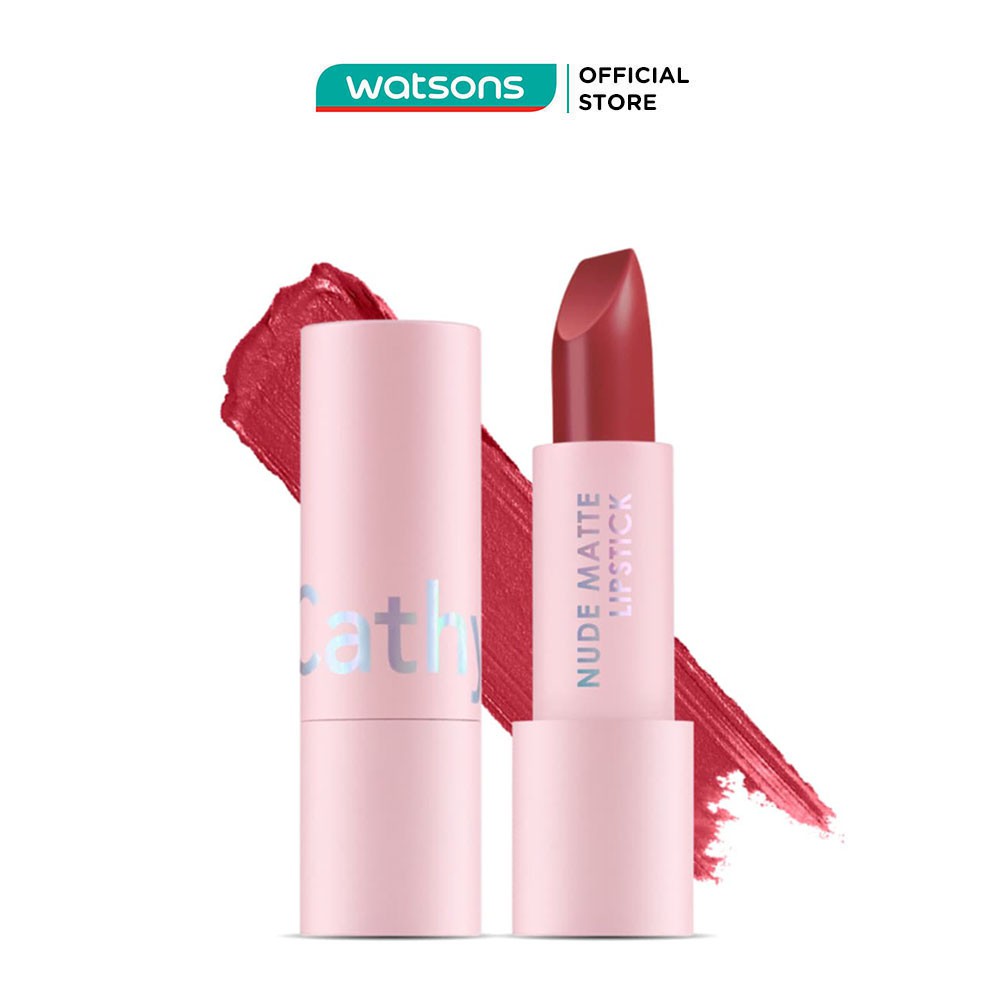 Son Thỏi Cathy Doll Nude Matte Lipstick 3.5g