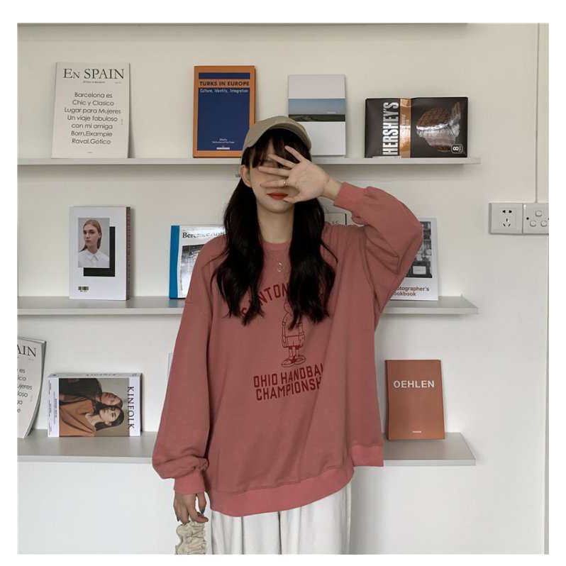 Áo Dài Tay In Chữ UNISEX