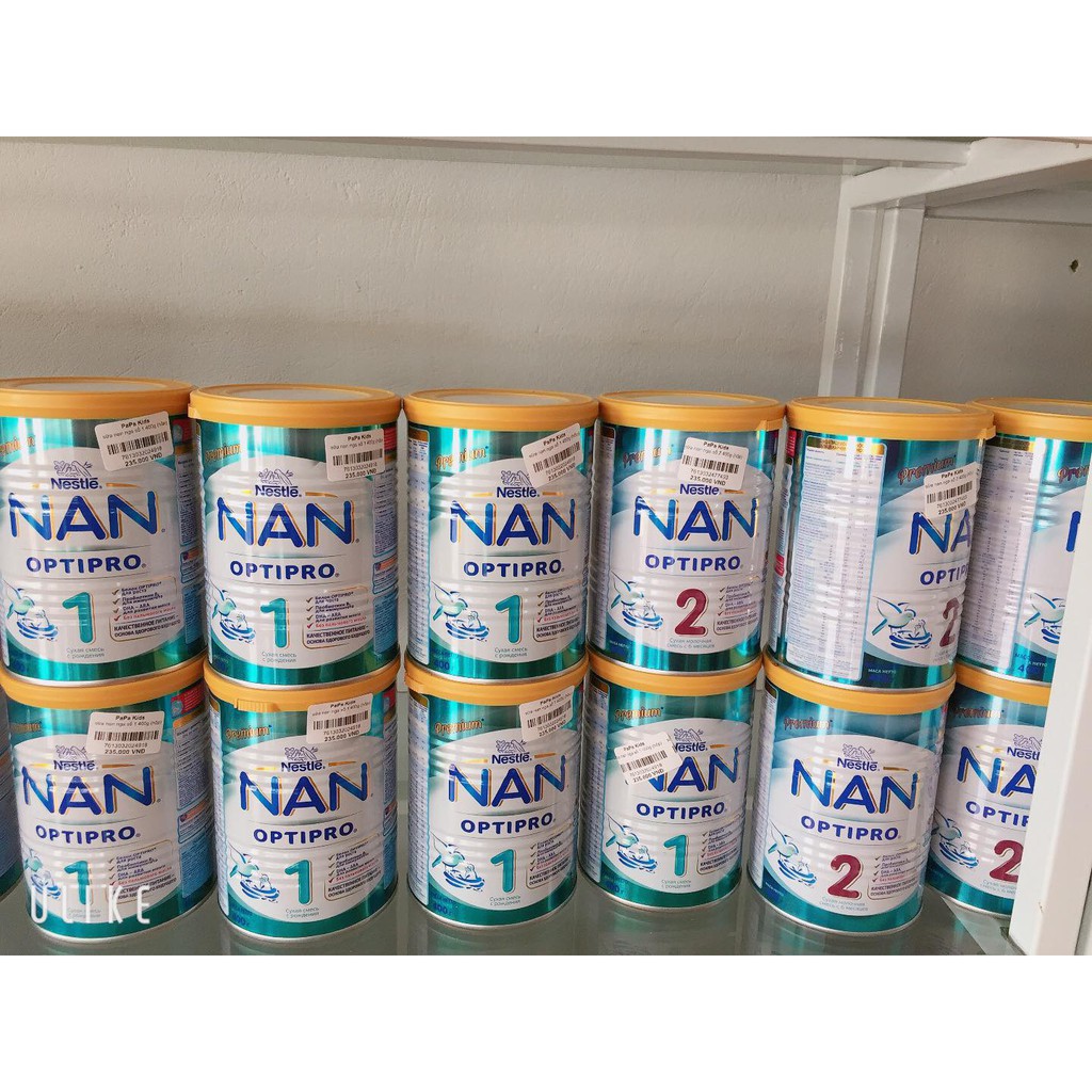 Sữa Nan Nga lon nhỏ 400g - Hàng xách tay Nga