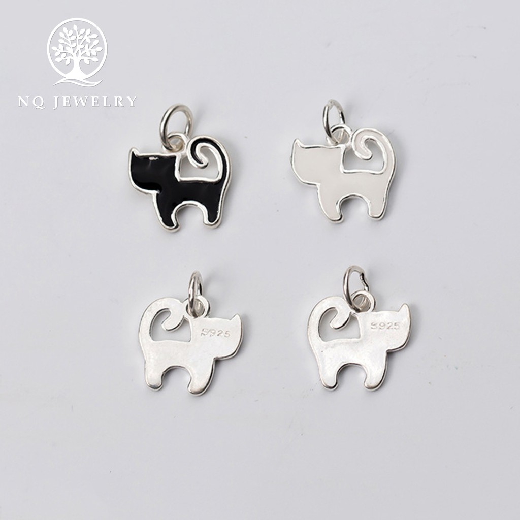 Charm treo mèo may mắn - NQ Jewelry