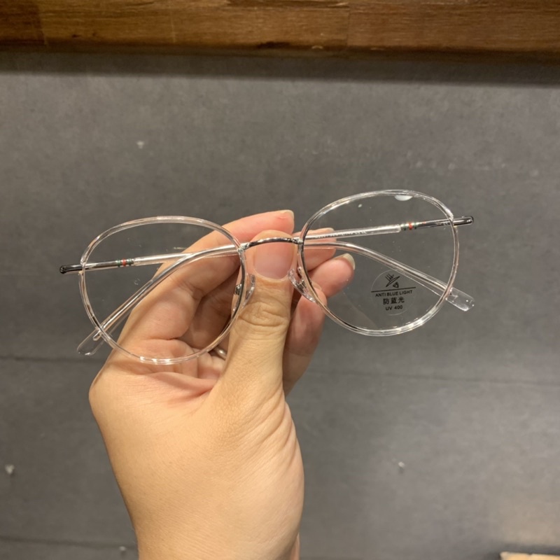 Gọng Kính vintage cao cấp chuyên lắp cận dáng oval 2301