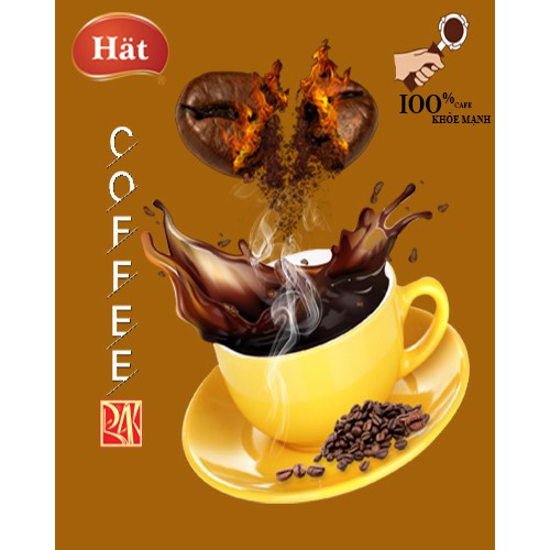 Cà phê HAT bột rang xay nguyên chất 120g