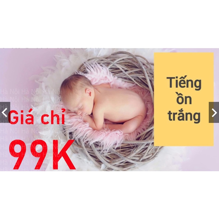 App Nghe Tiếng Ồn Trắng - Bằng thiết bị của bạn (white noise tạo tiếng ru giúp bé ngủ ngon,sâu giấc) - Hà Nội