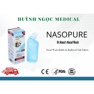 Dụng cụ vệ sinh xoang mũi nasopure - mỹ