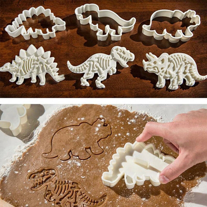 Set 3 Khuôn Cắt Bánh Quy Hình Khủng Long