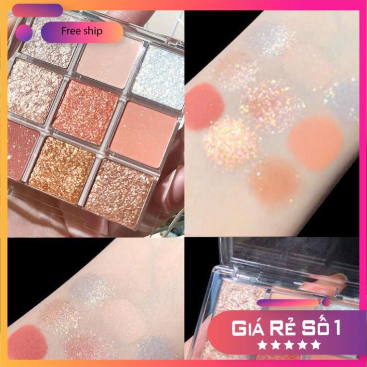 Bảng Mắt Nhũ 9 Ô Vuông Dikalu Baby BB1 nk032 HQHQ20 | BigBuy360 - bigbuy360.vn