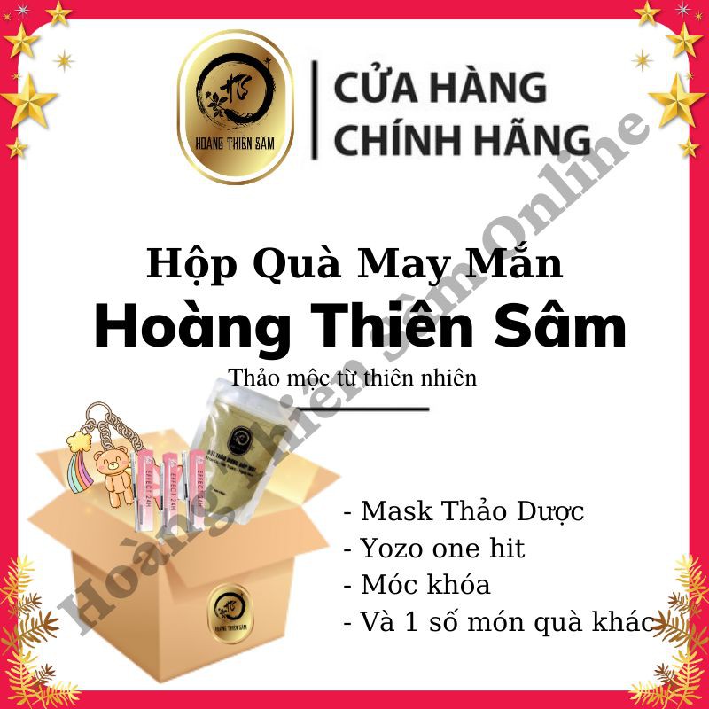 Hộp Quà May Mắn HOÀNG THIÊN SÂM - Khi Bạn Mua Hàng Của Shop Sẽ Được Tặng Ngẫu Nhiên Những Sản Phẩm Có Trong Hộp Quà | BigBuy360 - bigbuy360.vn