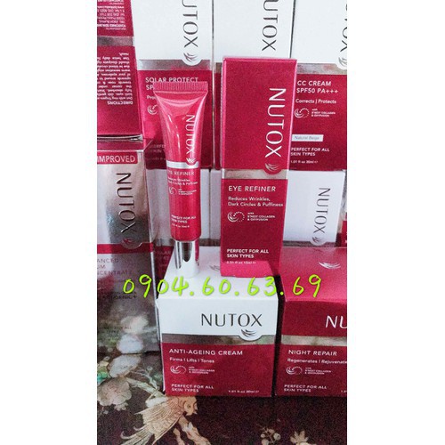 Kem Dưỡng và Chống Nhăn Vùng Mắt NUTOX EYE REFINER 15ml - 917392