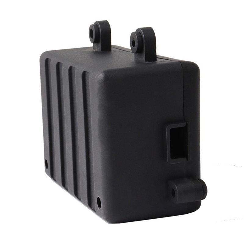 Hộp máy thu RC Ô tô Radio Box Công cụ trang trí Hộp nhựa ESC cho 1/10 RC Rock Crawler Car Axial SCX10 RC4WD D90 D110 D130