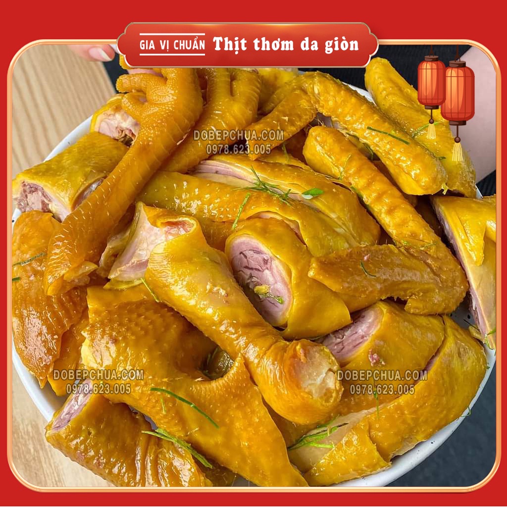 GIA VỊ LÀM GÀ Ủ MUỐI HOA TIÊU ĐÓNG SẴN THƠM NGON, TIỆN LỢI