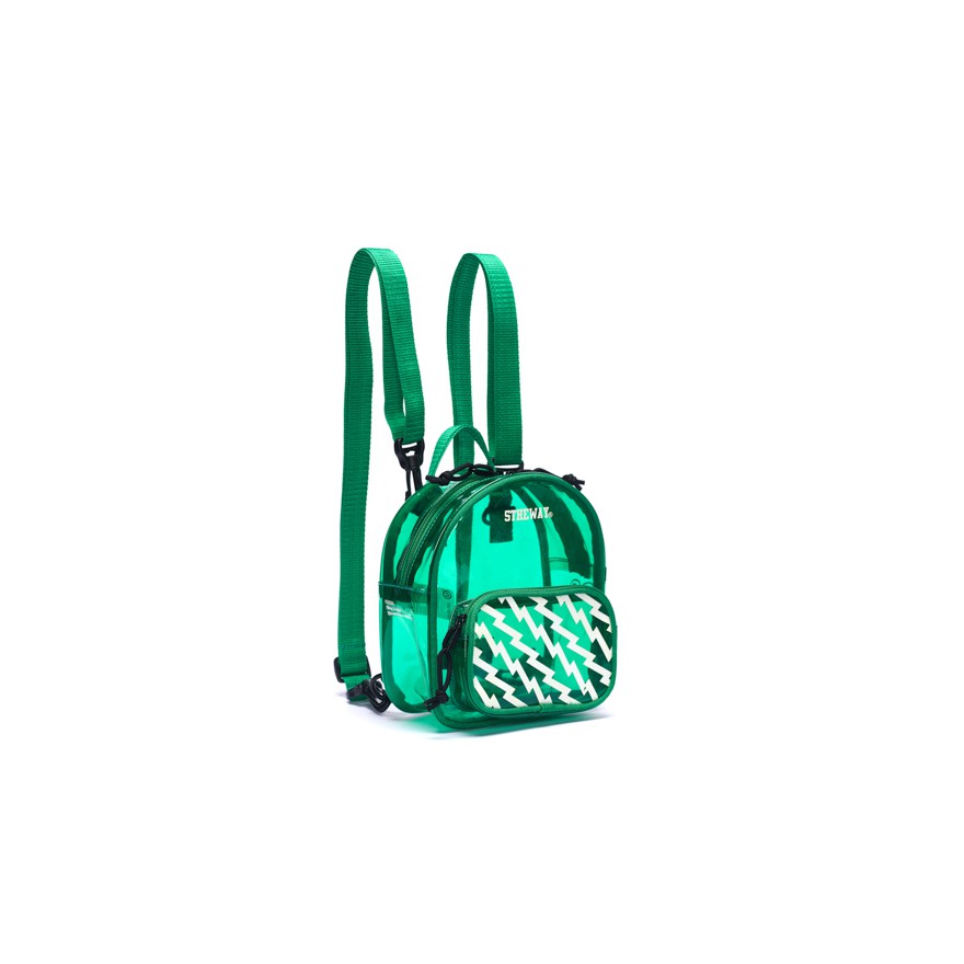 Balo 5THEWAY® /la femme/ MINI BACKPACK™ in DEEP MINT aka Balo Mini Xanh Lá