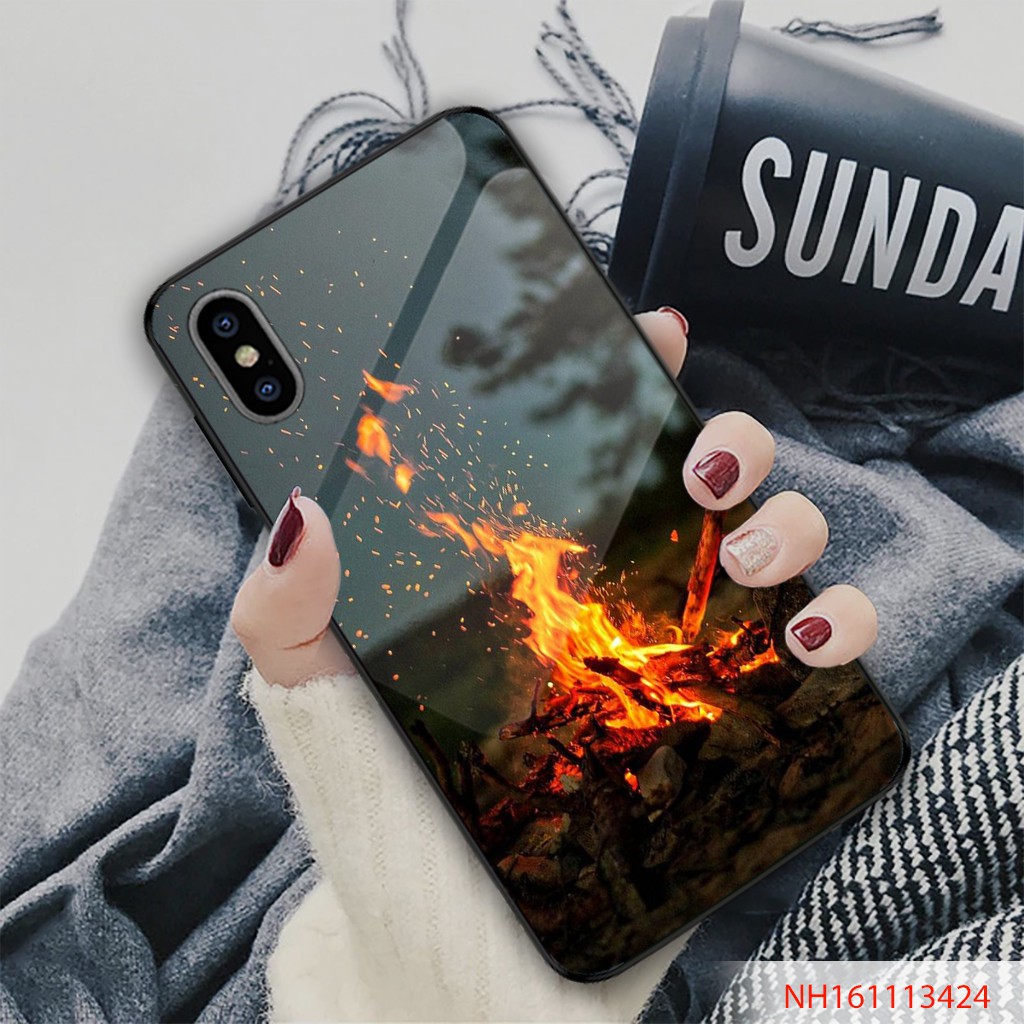 [HOT] - ỐP IPHONE, SAMSUNG TRÁNG GƯƠNG IN HÌNH NGỌN LỬA NH161113424
