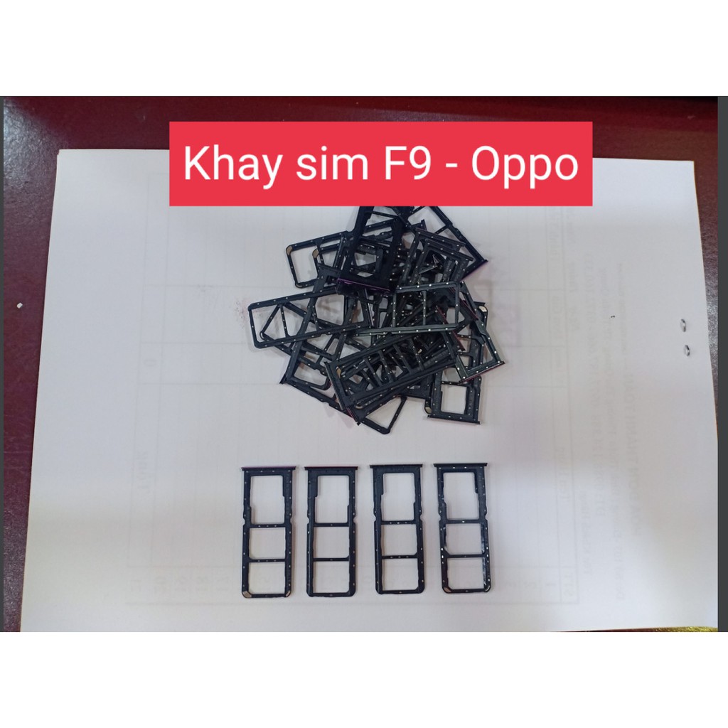 Khay sim F9 - Oppo