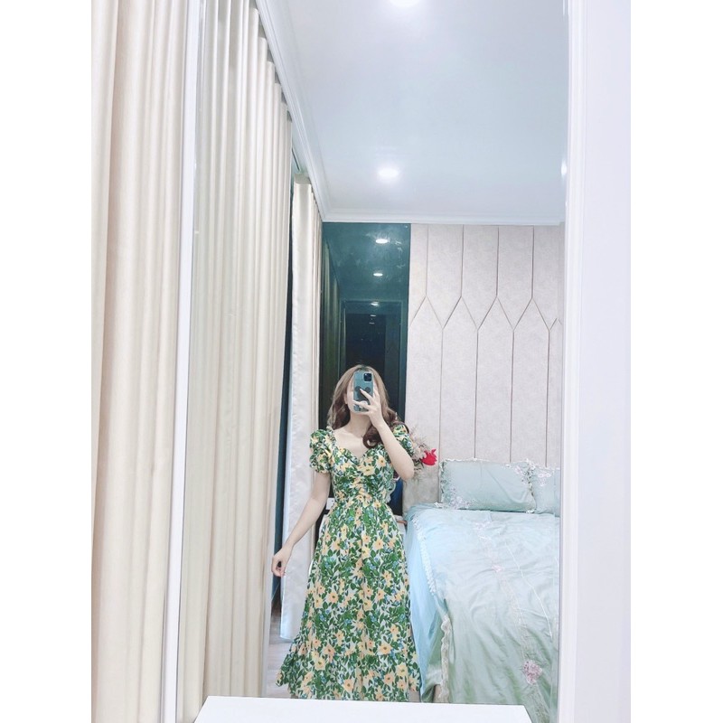 VÁY HOA DÚM NGỰC MAXI | BigBuy360 - bigbuy360.vn