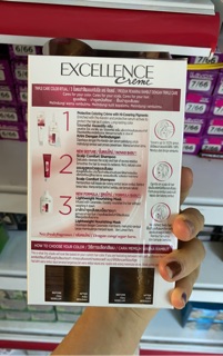 Thuốc nhuộm tóc phủ bạc loreal pari excellence creme
