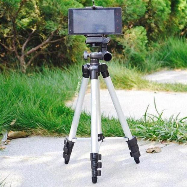 GẬY 3 CHÂN TRIPOD TF-3110 + KẸP ĐIỆN THOẠI I LOVE CASE  ( Bin Store 24h )