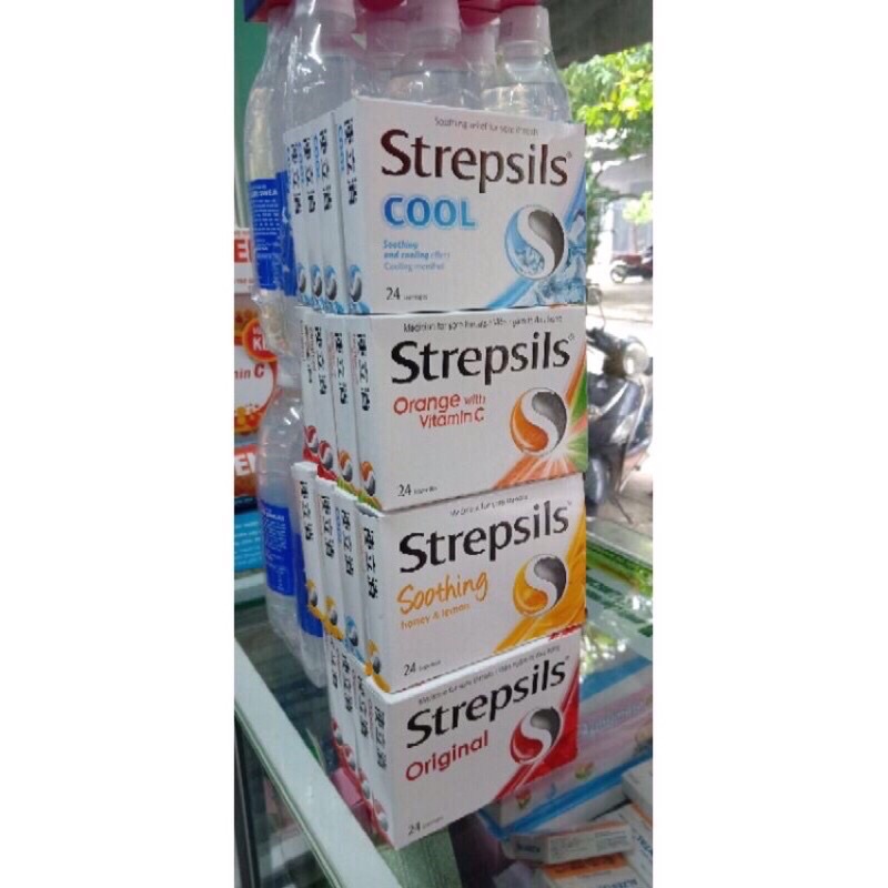 VIÊN NGẬM STREPSIL HỘP 24 V