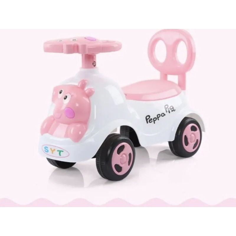 Xe chòi chân hình thú có nhạc có đèn cho bé