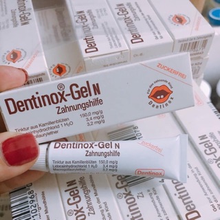 Gel bôi giảm đau nướu khi mọc răng dentinox