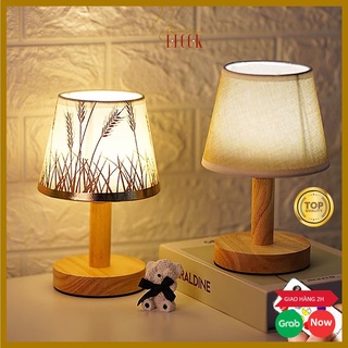 Đèn ngủ để bàn cao cấp Nấmdecor, đèn ngủ vintage