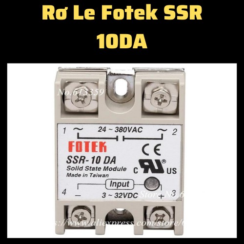 Rơ le fotek ssr,relay, rơ le [Đủ loại] loaij 80DA, SSR 80DA, Fotek