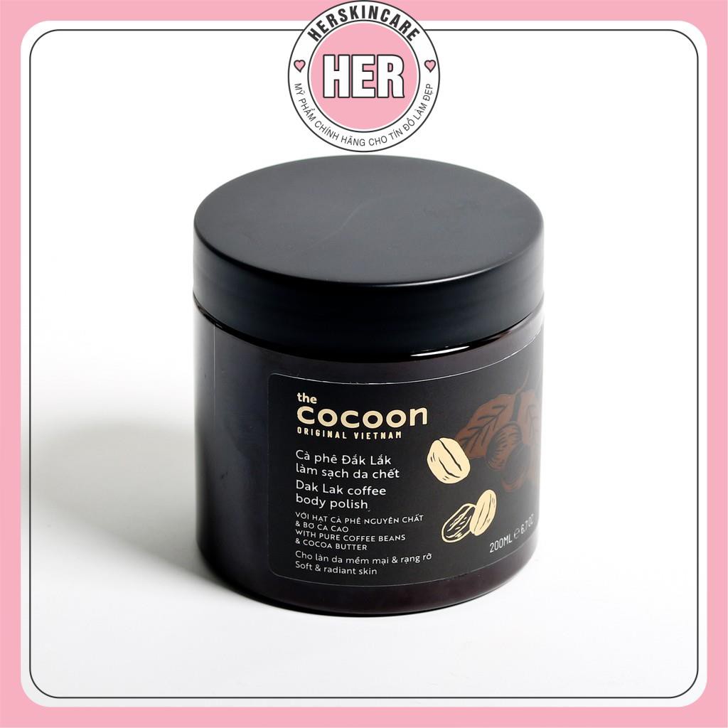 COCOON- Cà phê Đắk lắk làm sạch da chết 200ml (Dak lak coffee body polish) | BigBuy360 - bigbuy360.vn