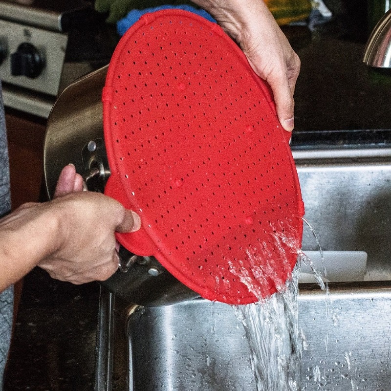 Nắp đậy nồi ANAEAT bằng silicon 3 trong 1 đa năng tiện dụng tùy chọn màu sắc