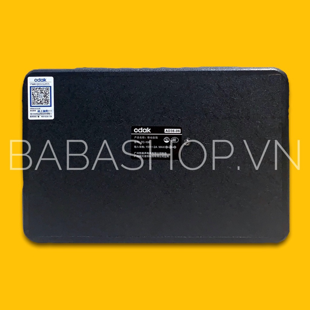 LOA KARAOKE MINI ODAK AD36-05, AD36-06 - Tích hợp, Equalizer, Vang số