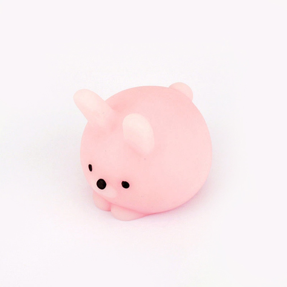 Set 10 Đồ chơi squishy giảm stress hình động vật dễ thương cho bé