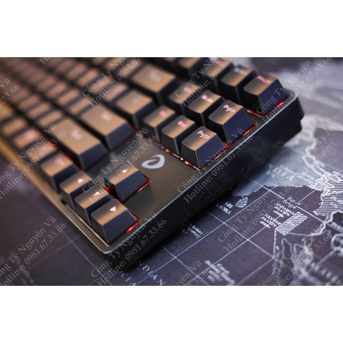 Bàn phím cơ DareU DK87 BH 2 năm chính hãng (Black/White) | BigBuy360 - bigbuy360.vn