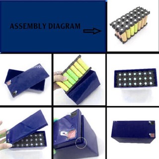 Vỏ bình Acquy chứa 21 cell pin