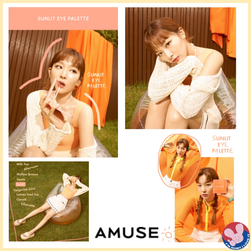 Bảng phấn mắt SUNLIT & Vegan trang điểm làm đẹp phong cách Hàn Quốc