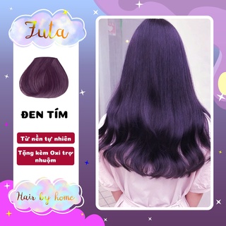 Thuốc nhuộm tóc ĐEN TÍM không cần thuốc tẩy tóc Futahairbyhome , Futahair