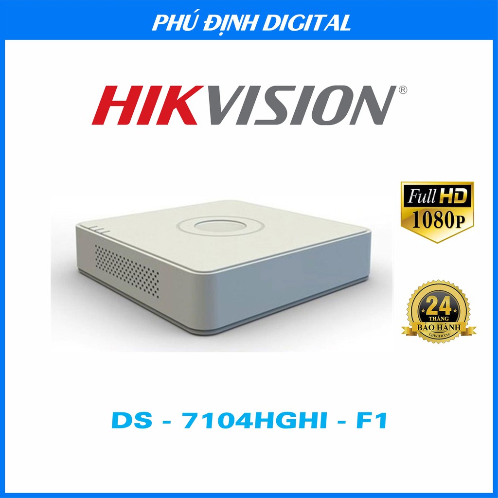 Đầu Ghi Camera Hikvision Cổng xuất hình ảnh HDMI & VGA 1080P chính hãng bảo hành 24 tháng | BigBuy360 - bigbuy360.vn