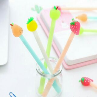 Bút nước đễ thương hình hoa quả - Bút bi cute