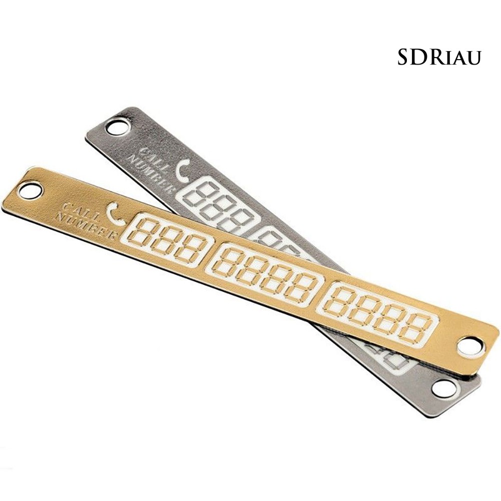 Bảng Hiển Thị Số Điện Thoại Phát Sáng Cho Xe Ô Tô