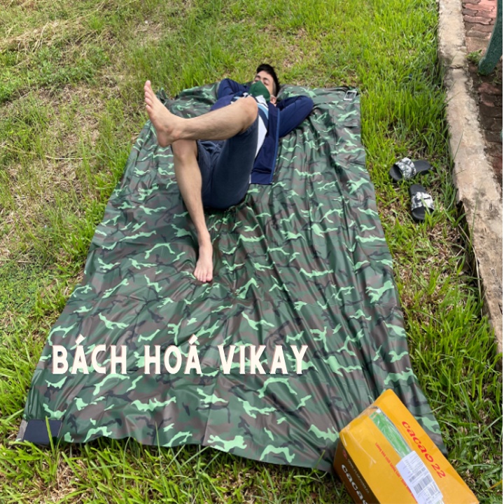 Tấm bạt Nylon dã ngoại, picnic, đi phượt 2m2*1m6