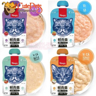 Súp thưởng Wanpy 90g dành cho mèo - Cutepets