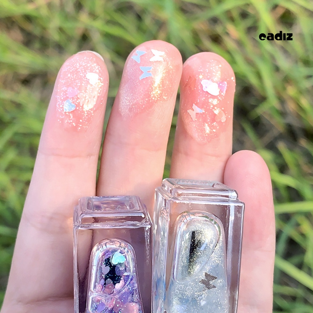 Bộ 2 Lọ Sơn Móng Tay Màu Lì Lâu Trôi Di Động Có Thể Tháo Rời