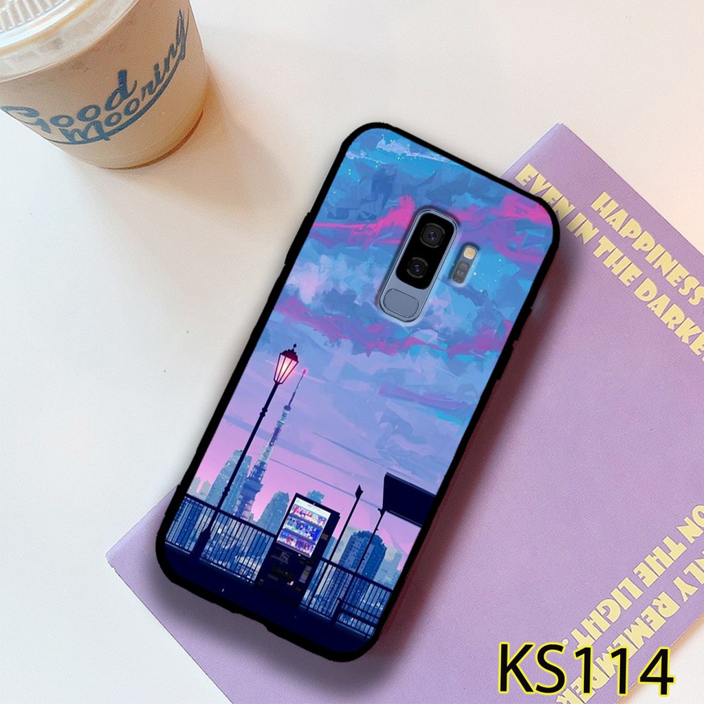 Ốp lưng Samsung S8/S8 Plus/S9/S9 Plus in hình Thành phố về đêm siêu đáng yêu, độc, lạ_KINGSTORE.HN_Ốp SS S8/S8P/S9/S9P