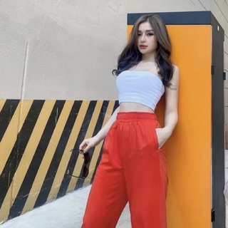 Áo ống trơn borip dày dặn ôm dáng